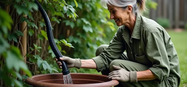 Astuces ingénieuses pour récupérer l’eau de pluie sans toiture dans votre jardin Astuces ingénieuses pour récupérer l’eau de pluie sans toiture dans votre jardin